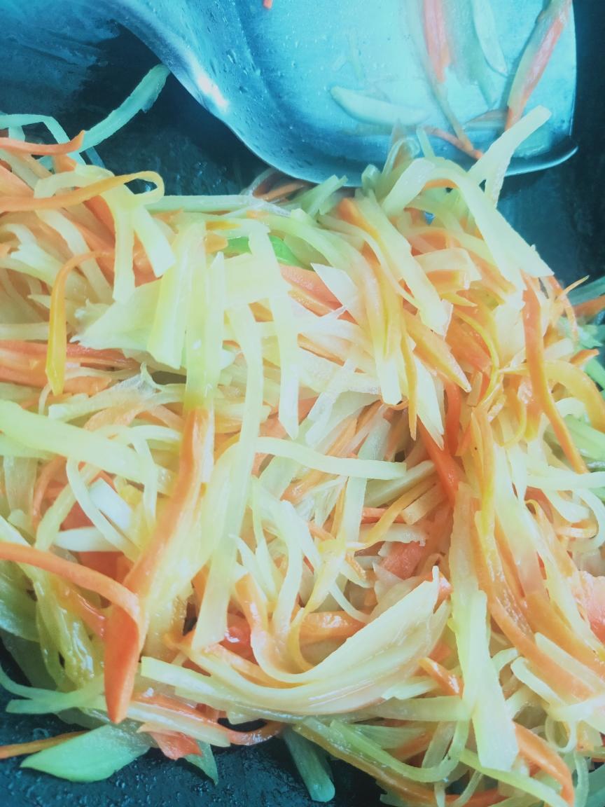 胡萝卜土豆丝