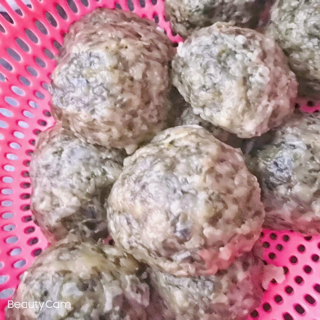 自制红薯叶窝窝头