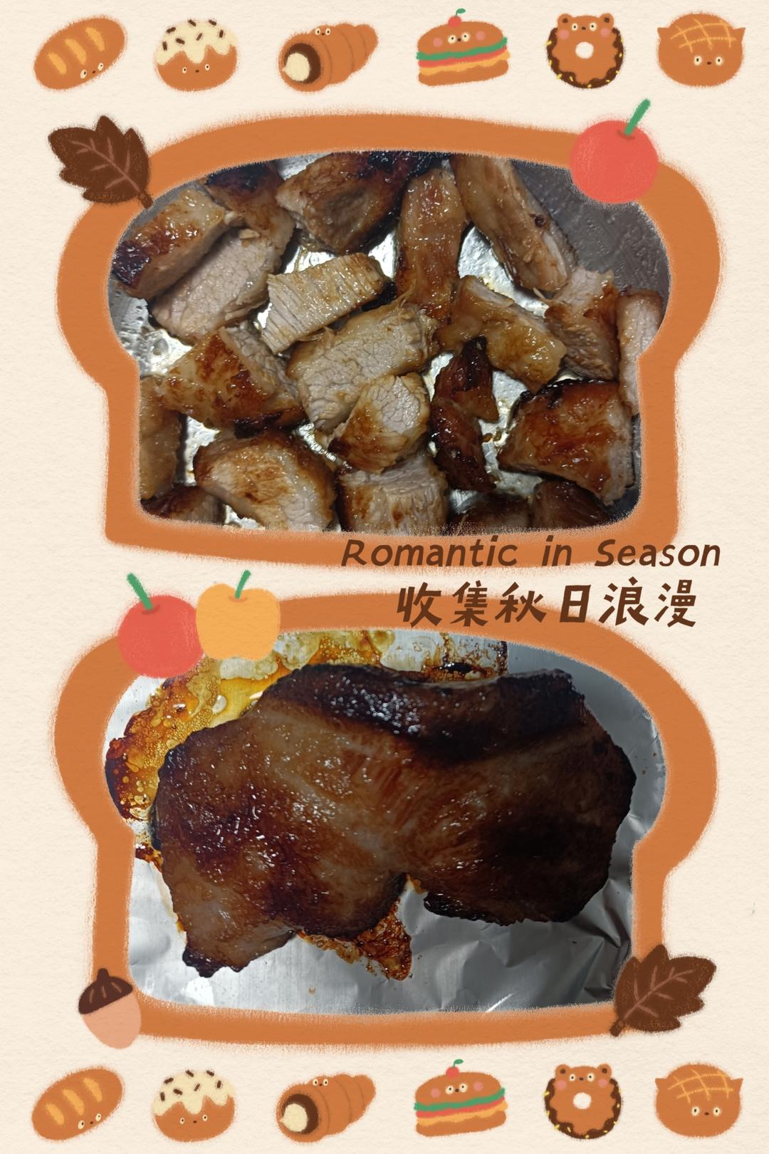 蜜汁叉烧猪颈肉