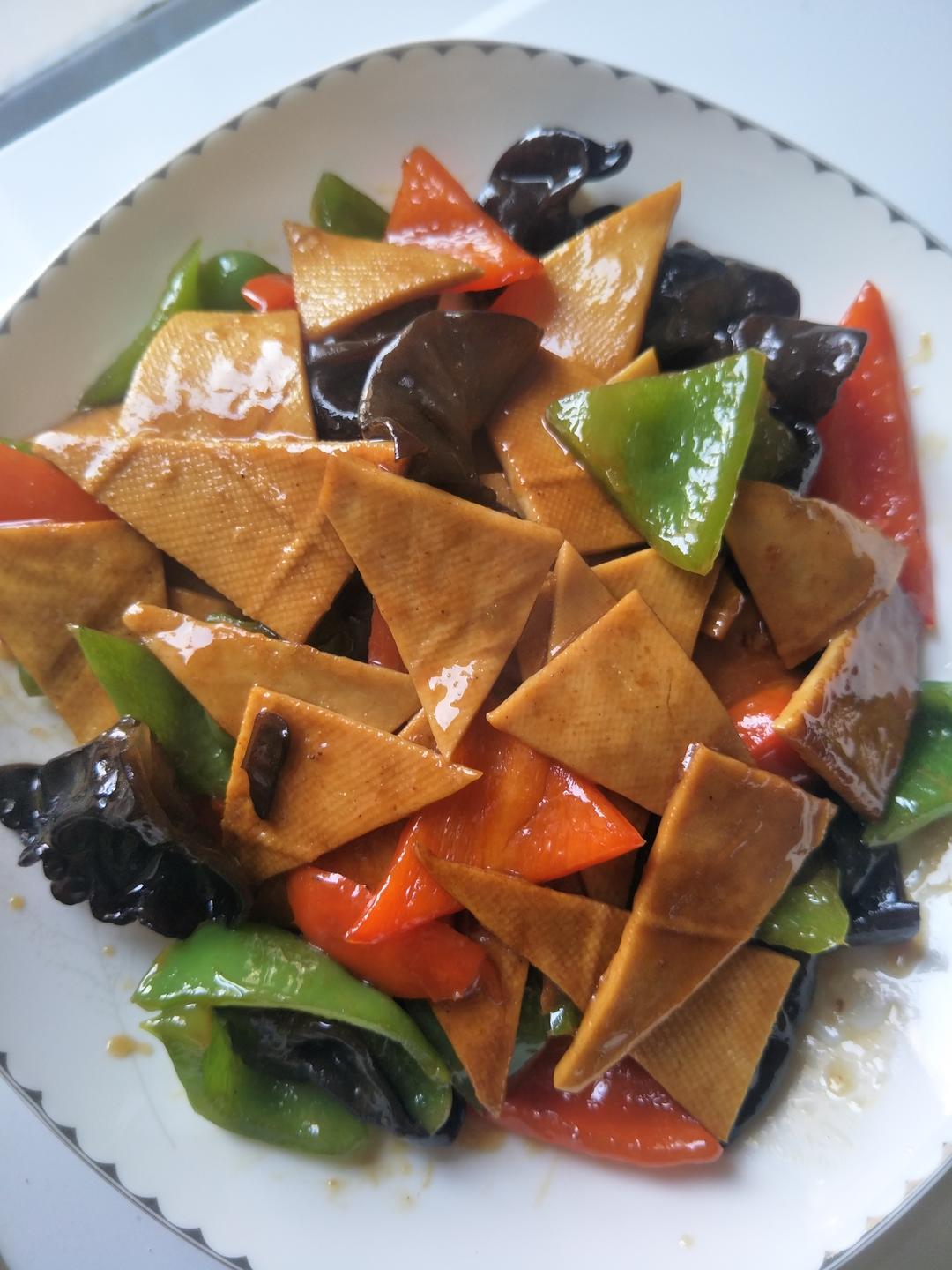 超级下饭家常豆腐干