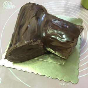 巧克力树根蛋糕的做法 步骤8