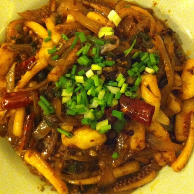 老干妈辣炒鱿鱼须