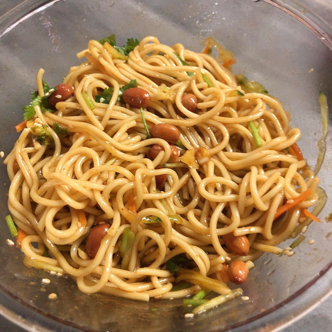 巨好吃㊙️酸辣凉拌面❗️十分钟搞定，简单快手❗️