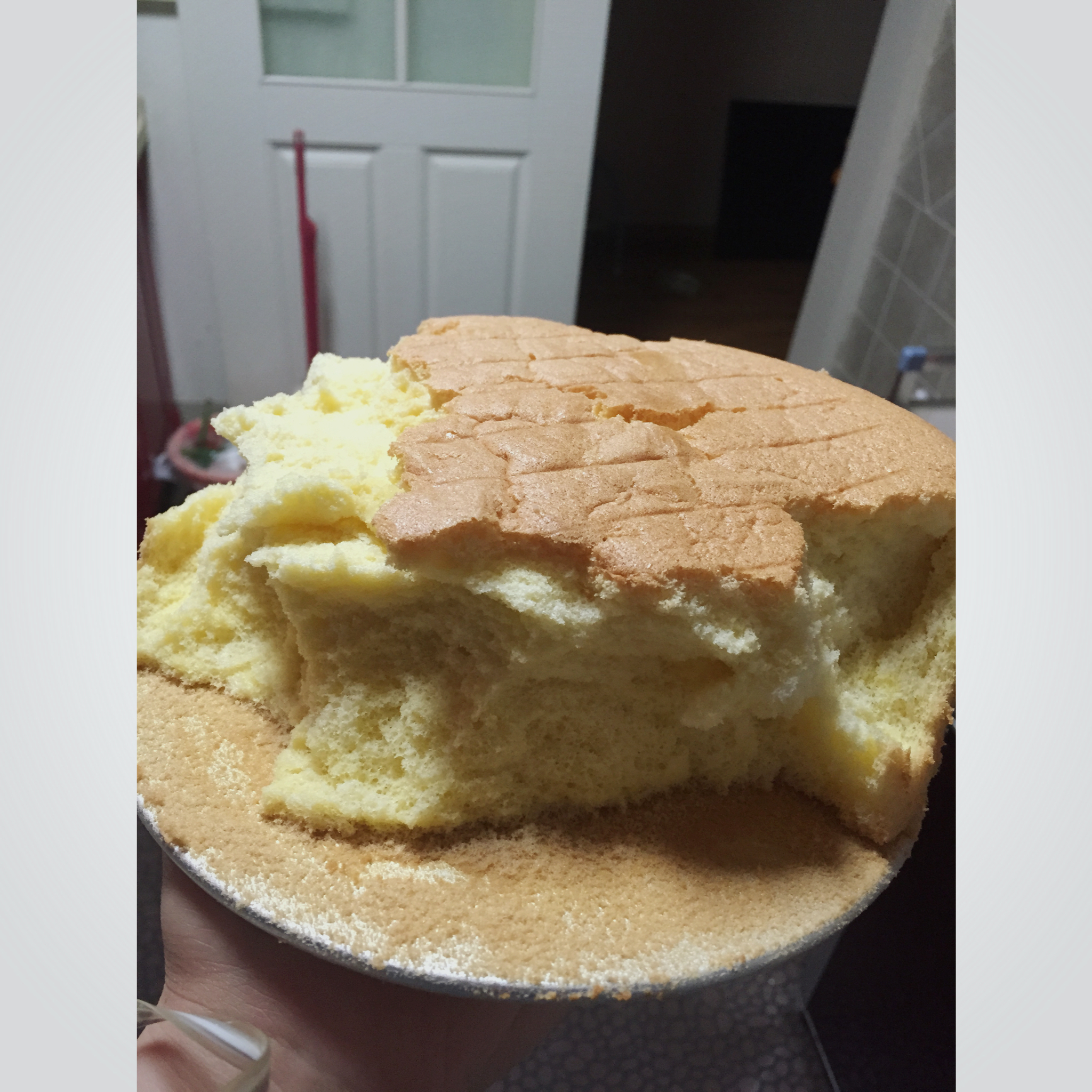#黄金烤箱#贝奥beow K30W烤箱测评----8寸完美不裂版牛奶戚风蛋糕