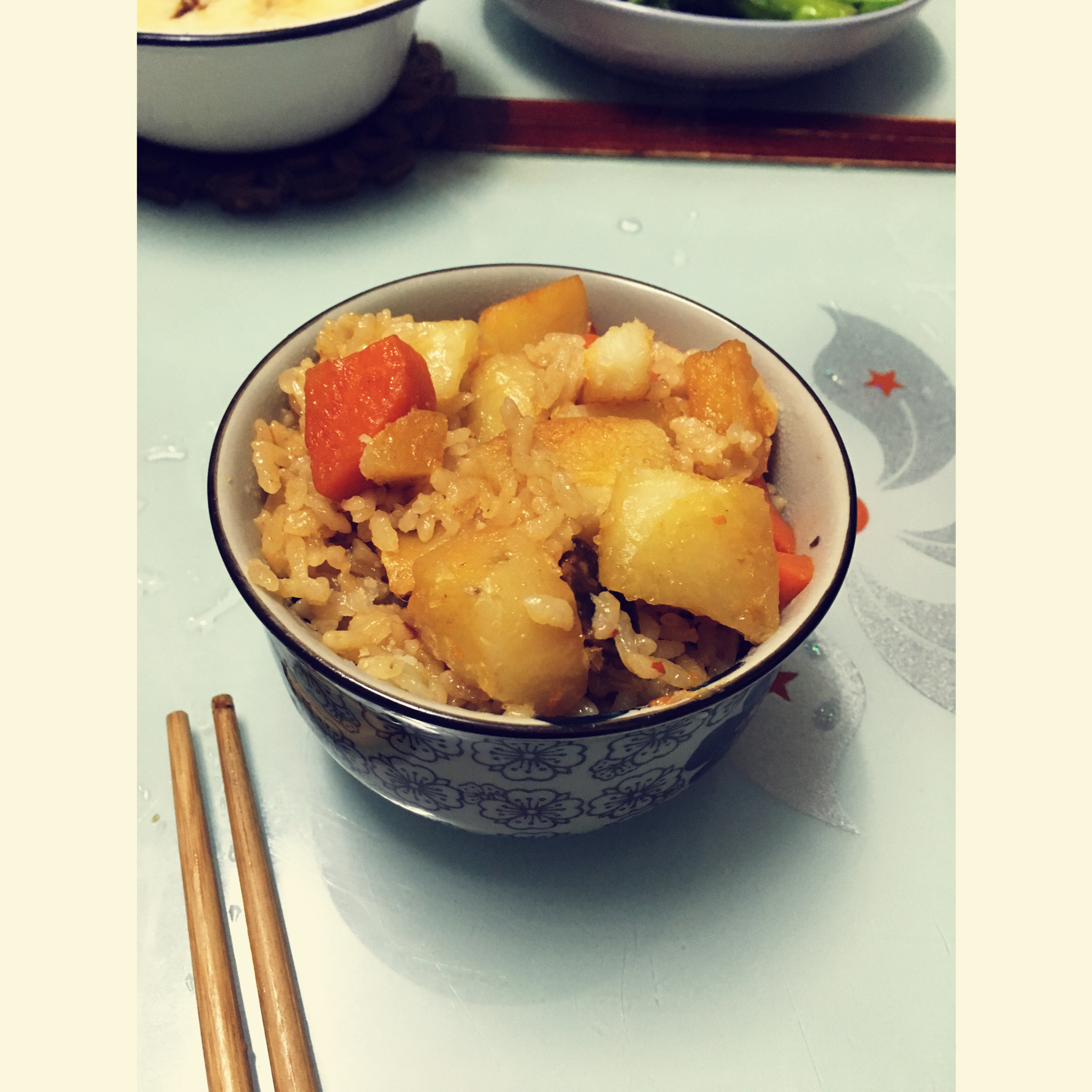 土豆焖饭（电饭锅版）