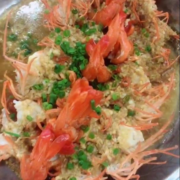 蒜蓉粉丝蒸虾🦐