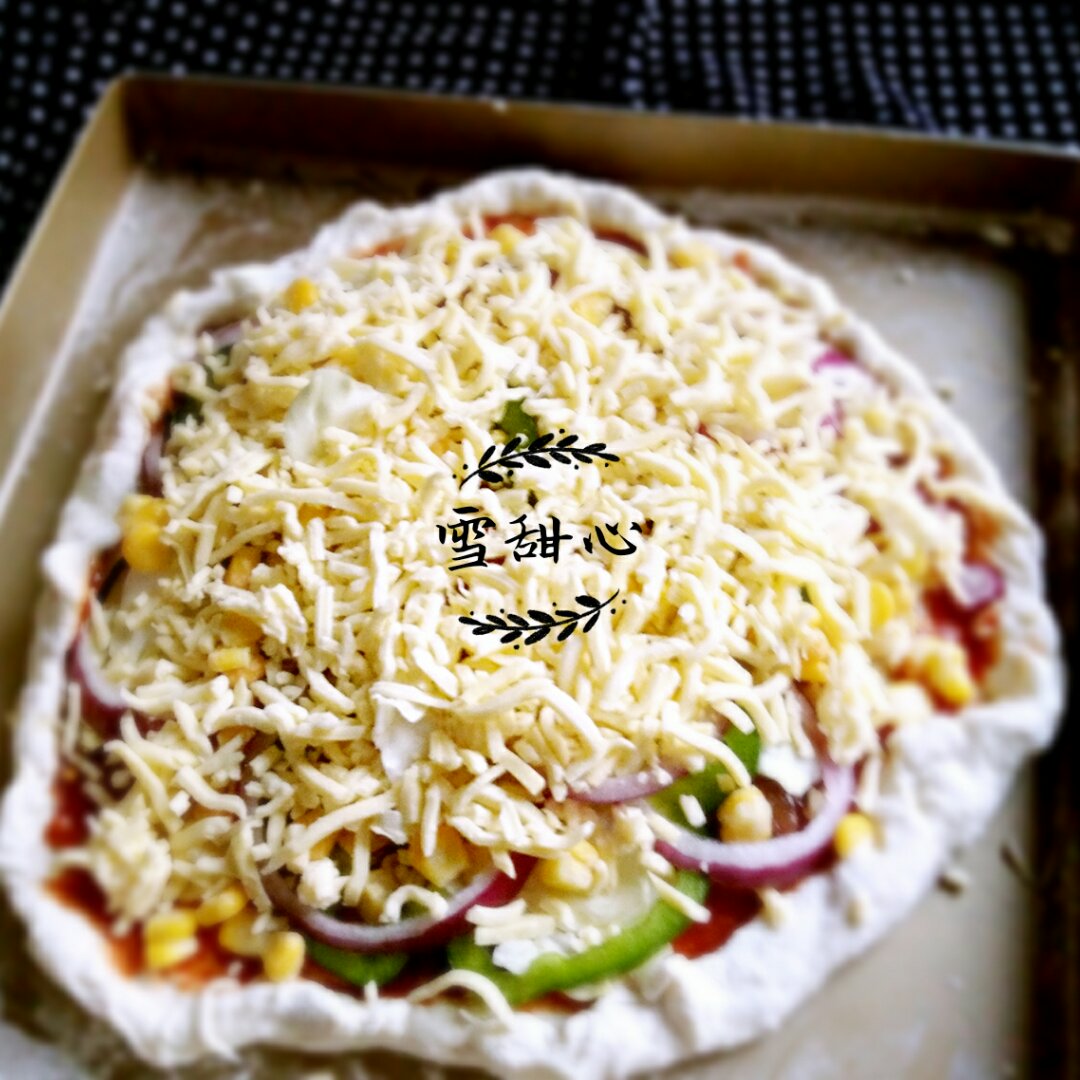 不用酵母的披萨底 No Yeast Pizza Dough