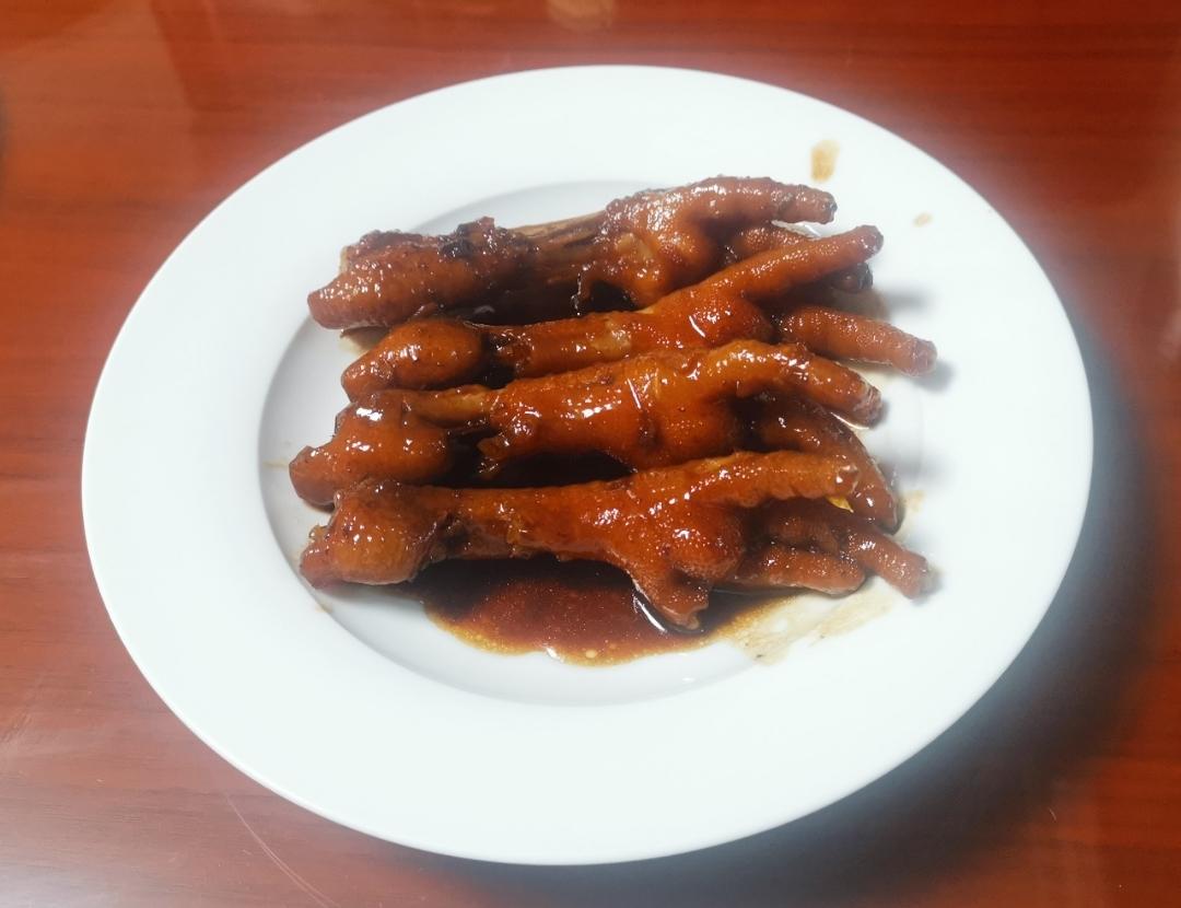 可乐鸡翅鸡尖鸡脚