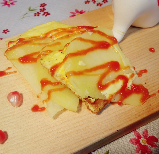 西班牙土豆煎蛋饼