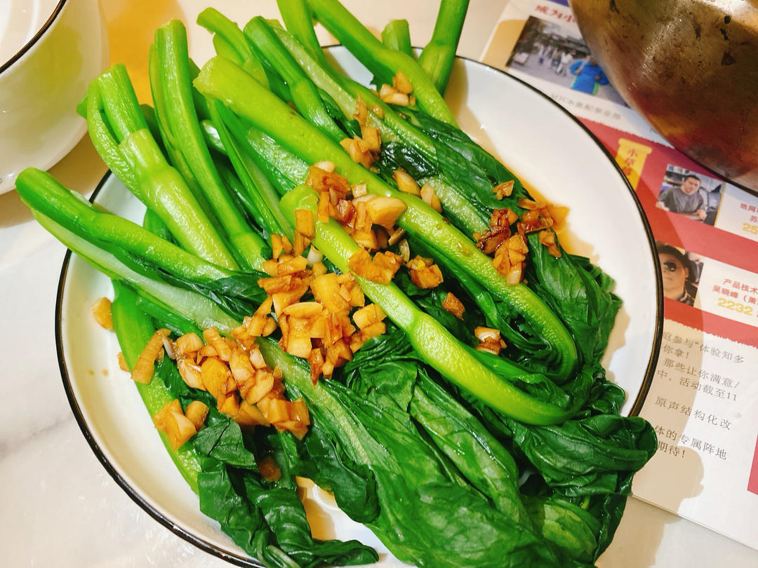 经典粤菜-白灼菜心（超详）