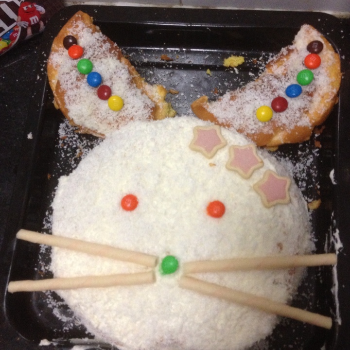 小兔生日蛋糕