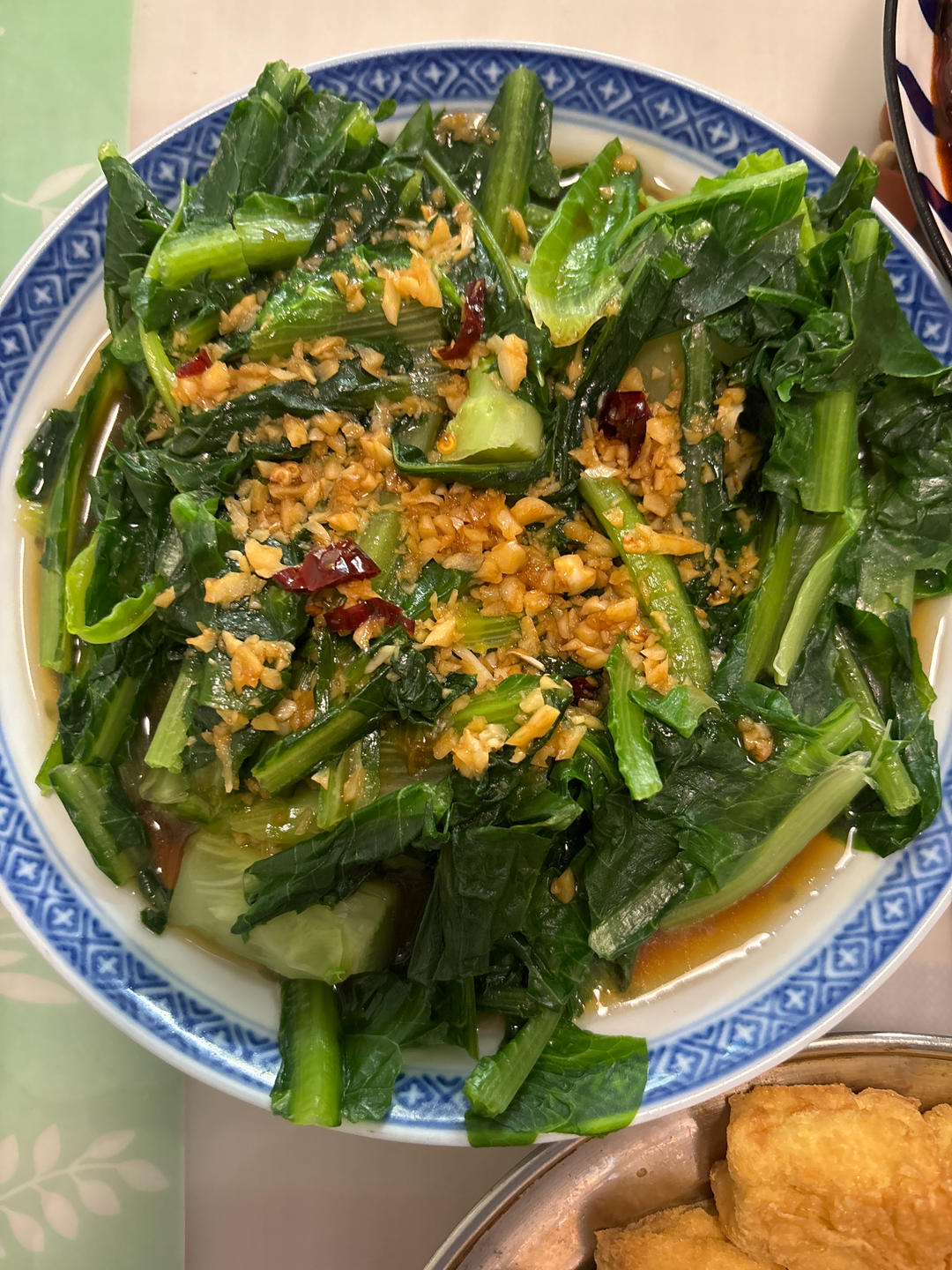 白灼油麦菜——晚间减肥餐