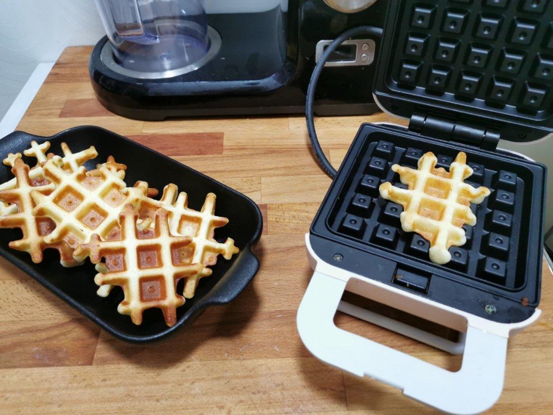 小朋友超爱的奶油格子松饼