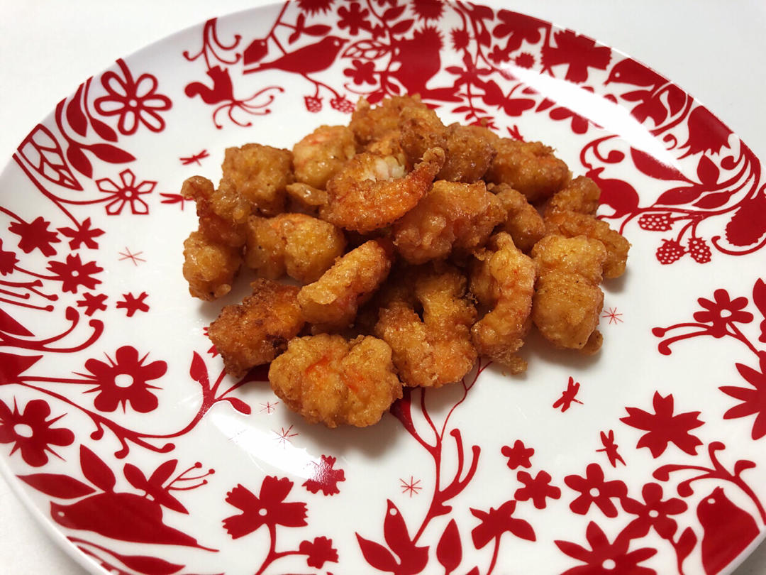 外酥里嫩㊙️好吃停不下来的椒盐虾仁🔥巨简单