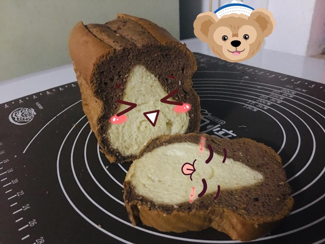 熊猫蛋糕吐司，怪可爱，怪好吃