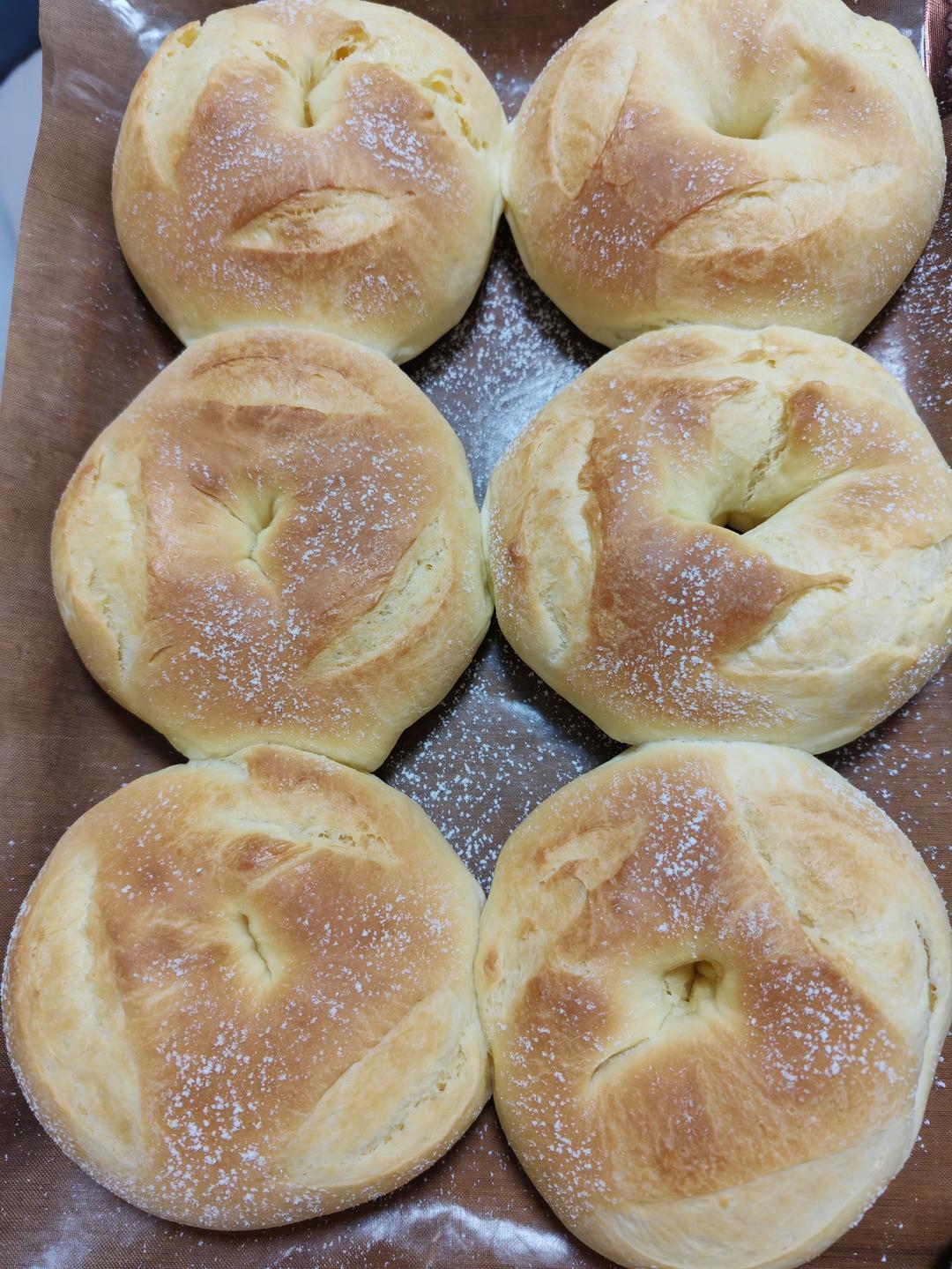 比云朵还软的牛奶面包，液种法甜面包太好吃了！