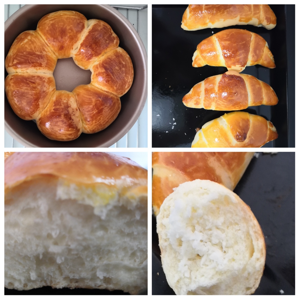 椰蓉馅的烤面包（家用普通面粉也可做）的做法