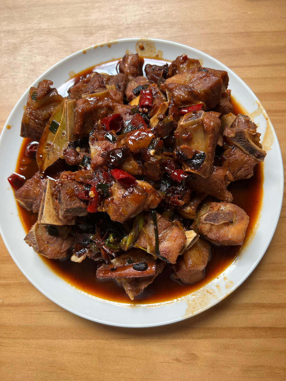 香辣酱排骨