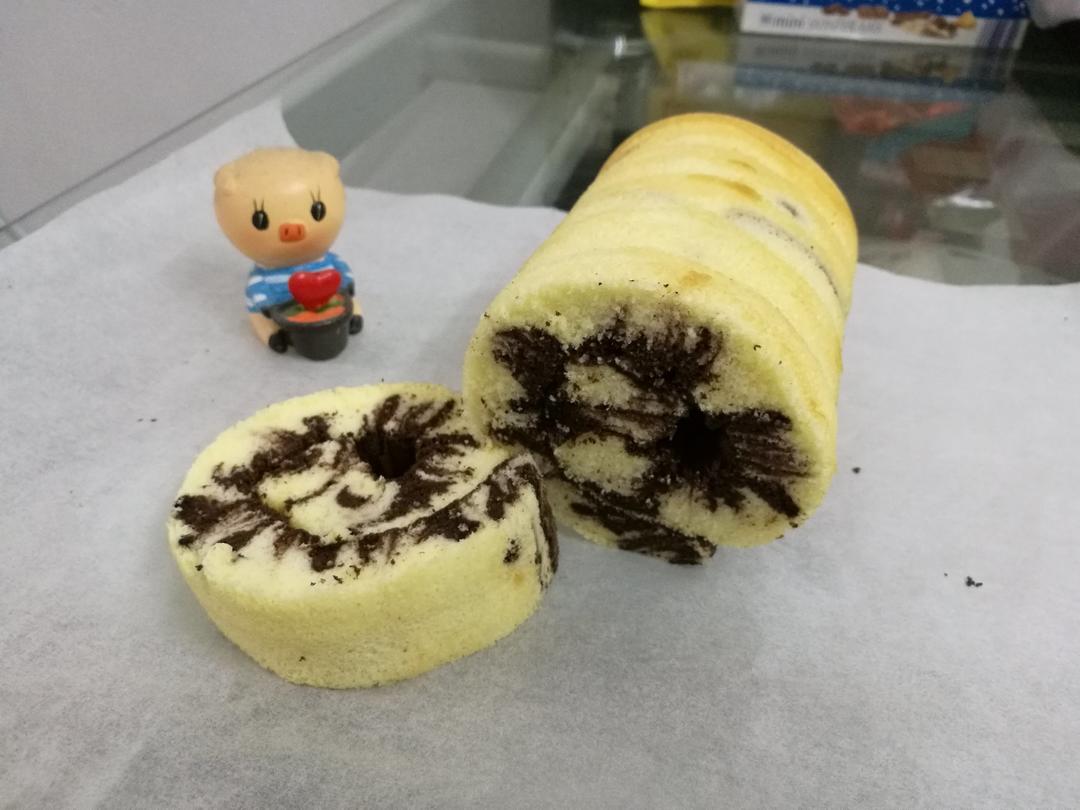 可可旋风蛋糕卷（视频）