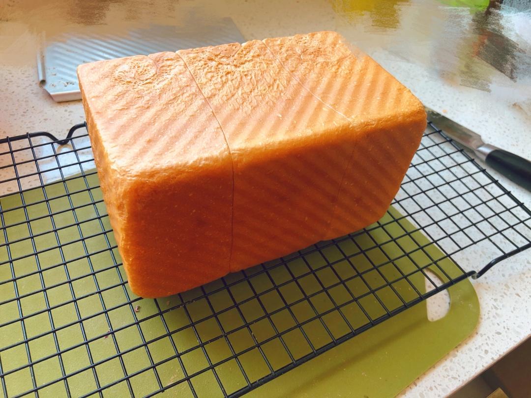 夺命软吐司(๑´ڡ`๑)超软拉丝极速方便的一次发酵吐司