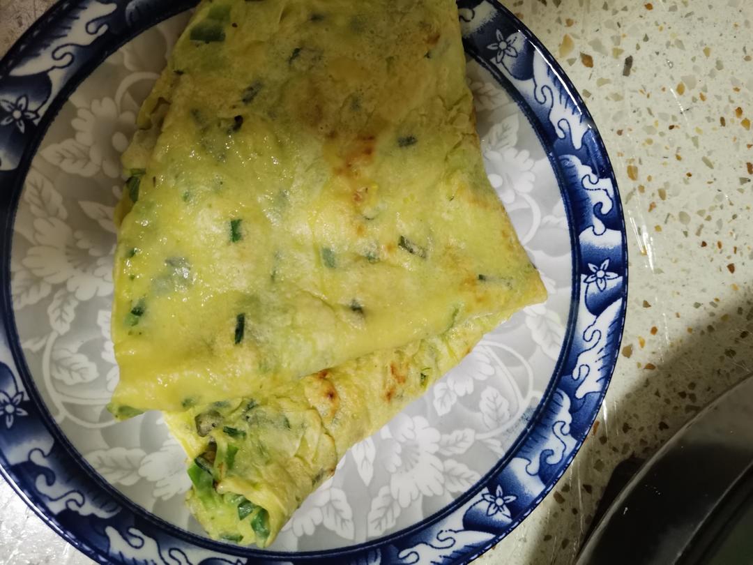 葱花鸡蛋饼