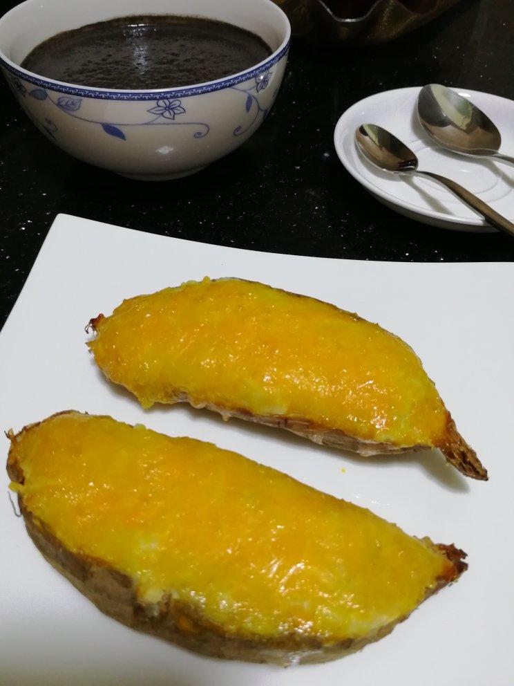 芝士奶油焗红薯