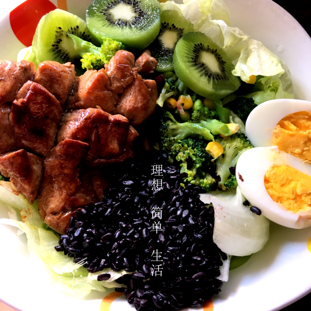 健身沙拉鸡胸肉健身沙拉