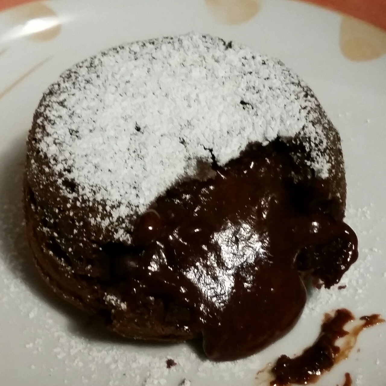 Chocolate lava cake（熔岩蛋糕）