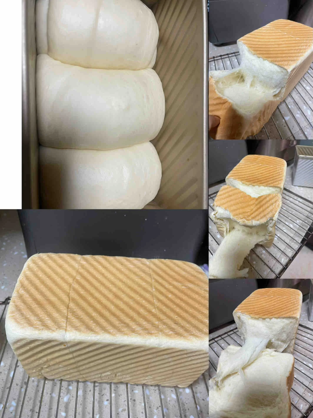 纯奶手撕吐司的做法 步骤1