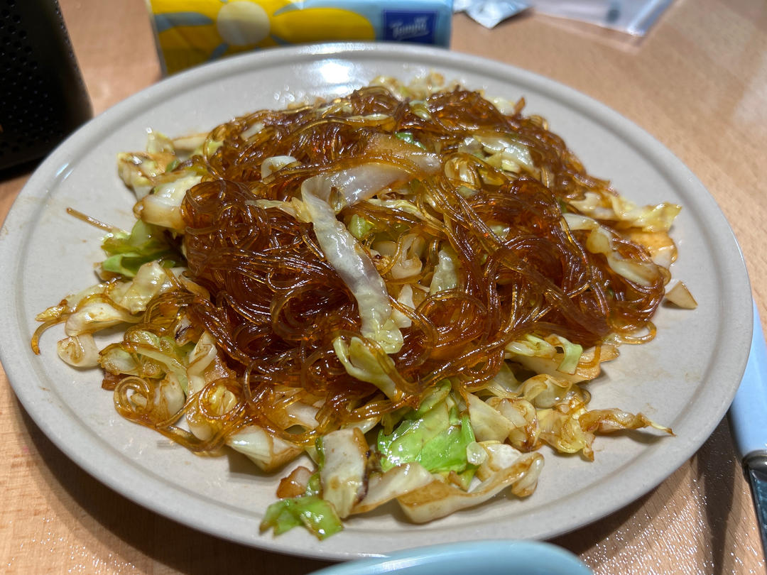 包菜粉丝（粉丝炒包菜）