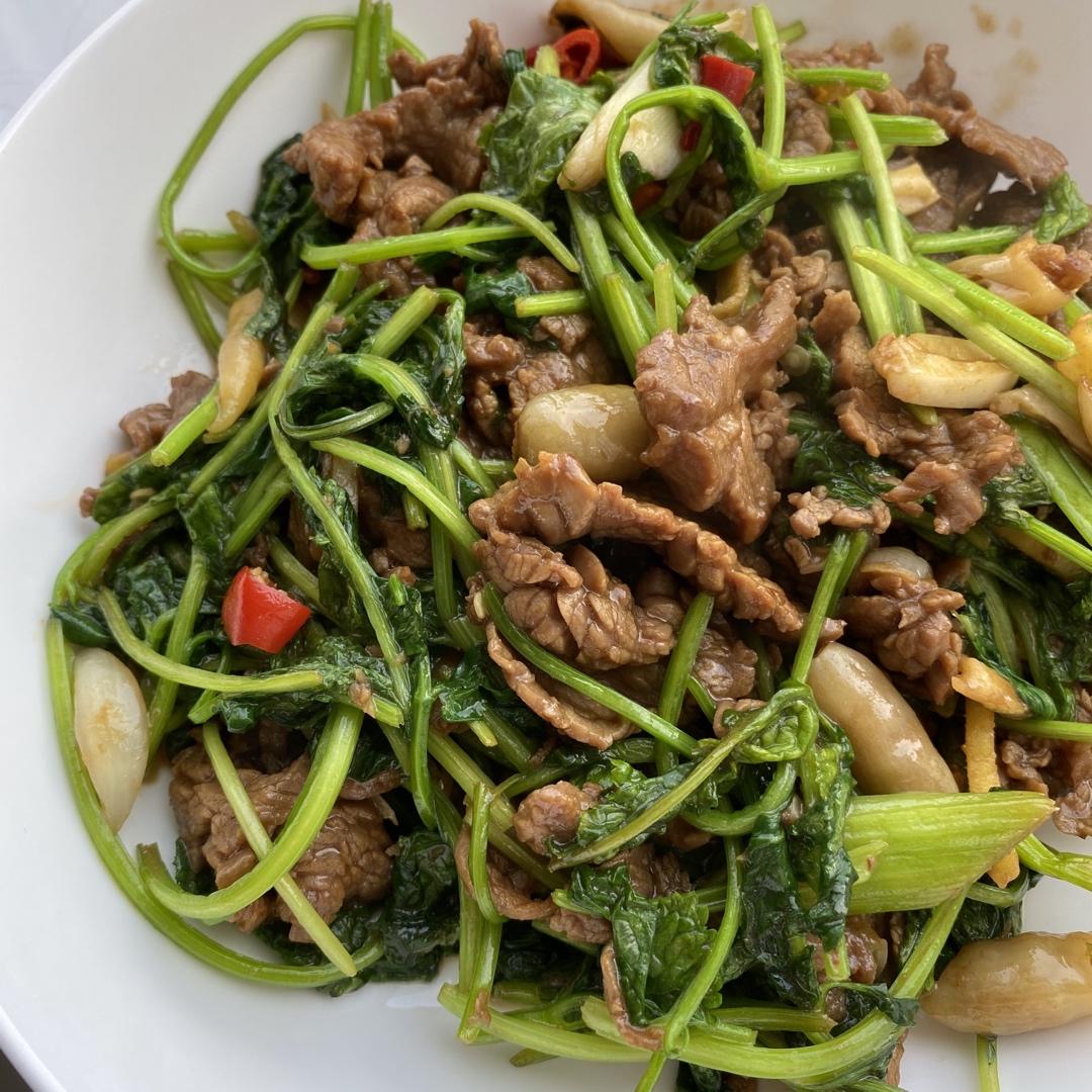 [超下饭]泡椒香菜牛肉
