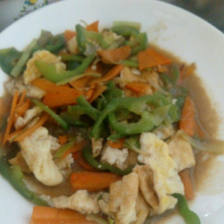 鱼香鸡蛋