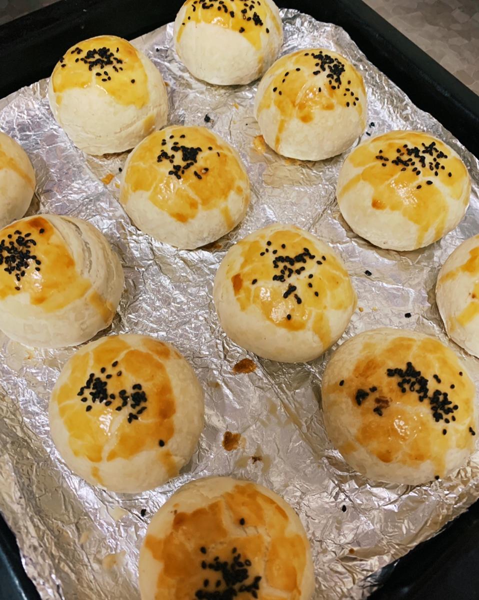 玉米油版蛋黄酥
