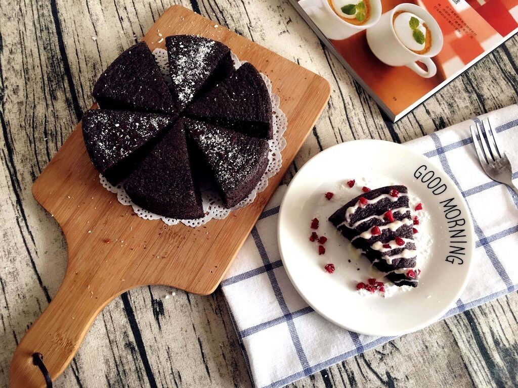 黑米蛋糕