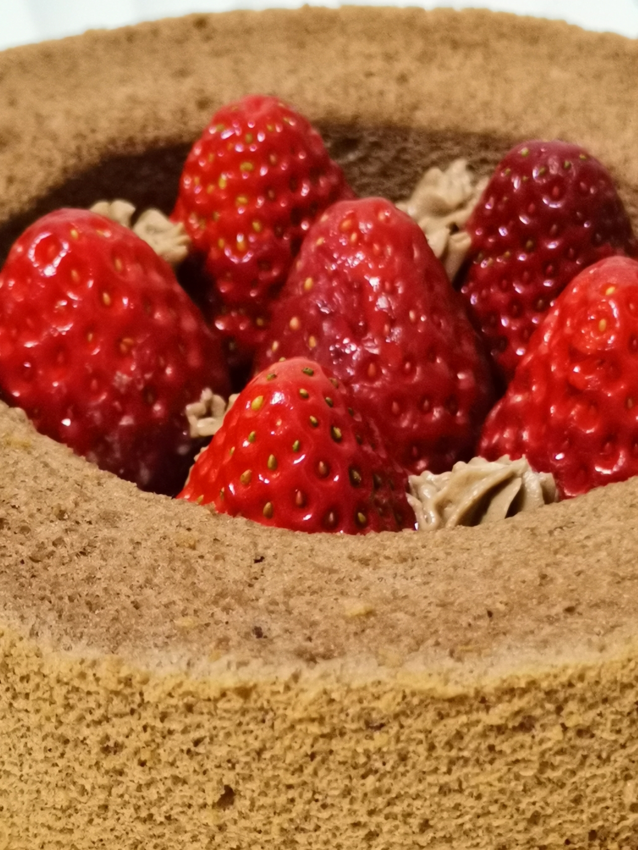 草莓巧克力蛋糕（莓🍓心莓🍓肺莓🍓烦恼）的做法 步骤28