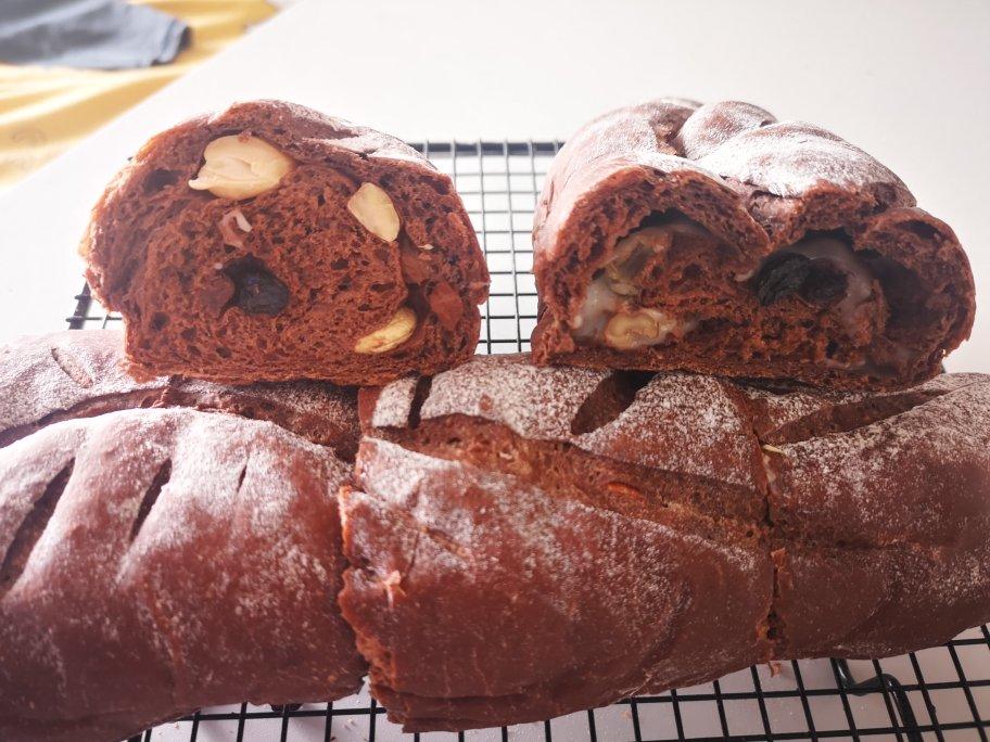 可可麻薯软欧（低卡版）