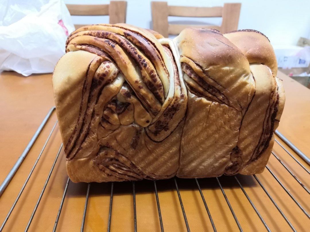 大理石红豆沙吐司