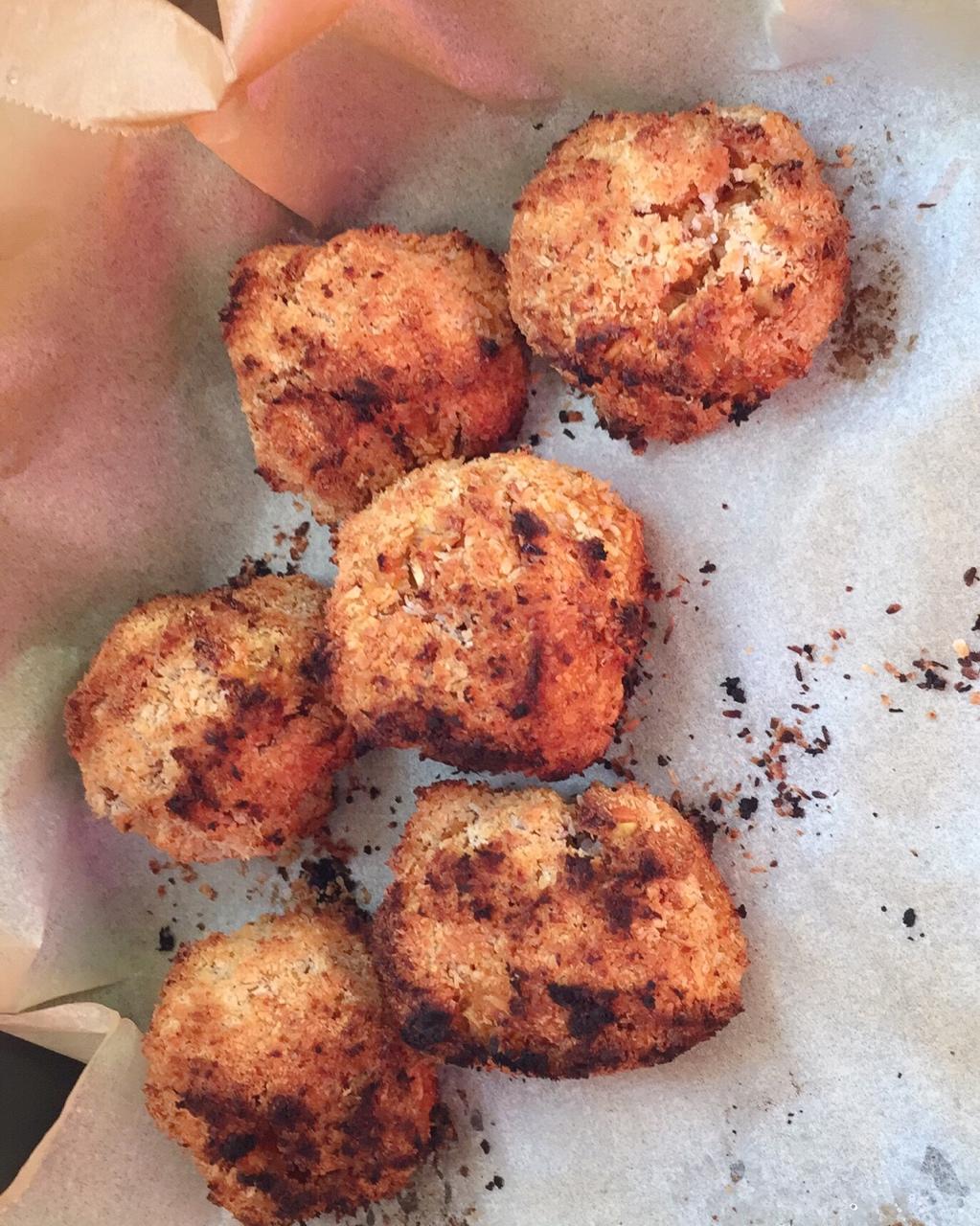 椰丝红薯燕麦球