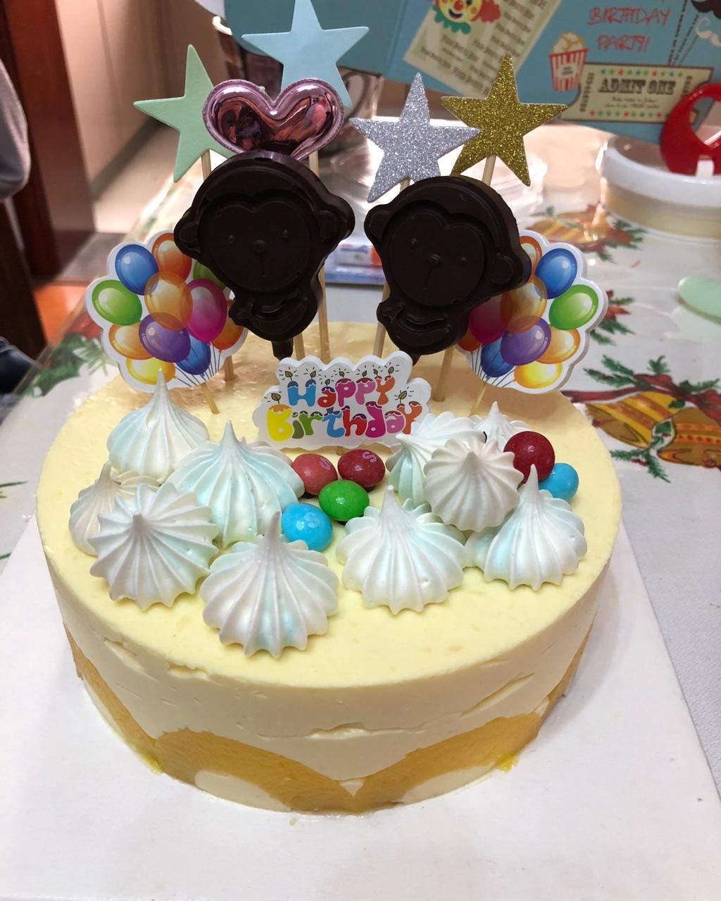 黄桃慕斯蛋糕（8寸）