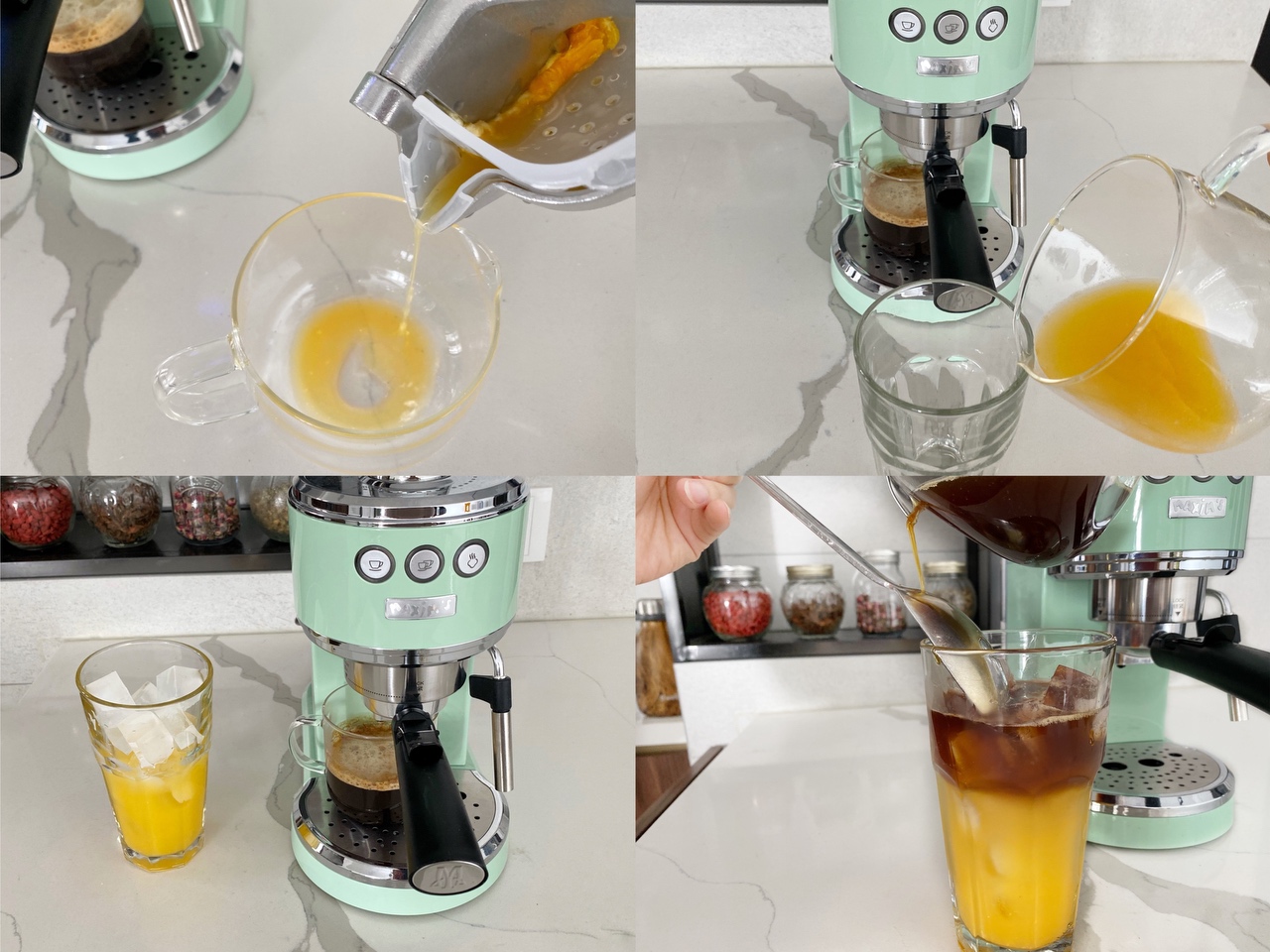 香橙🍊冰美式咖啡的做法 步骤5