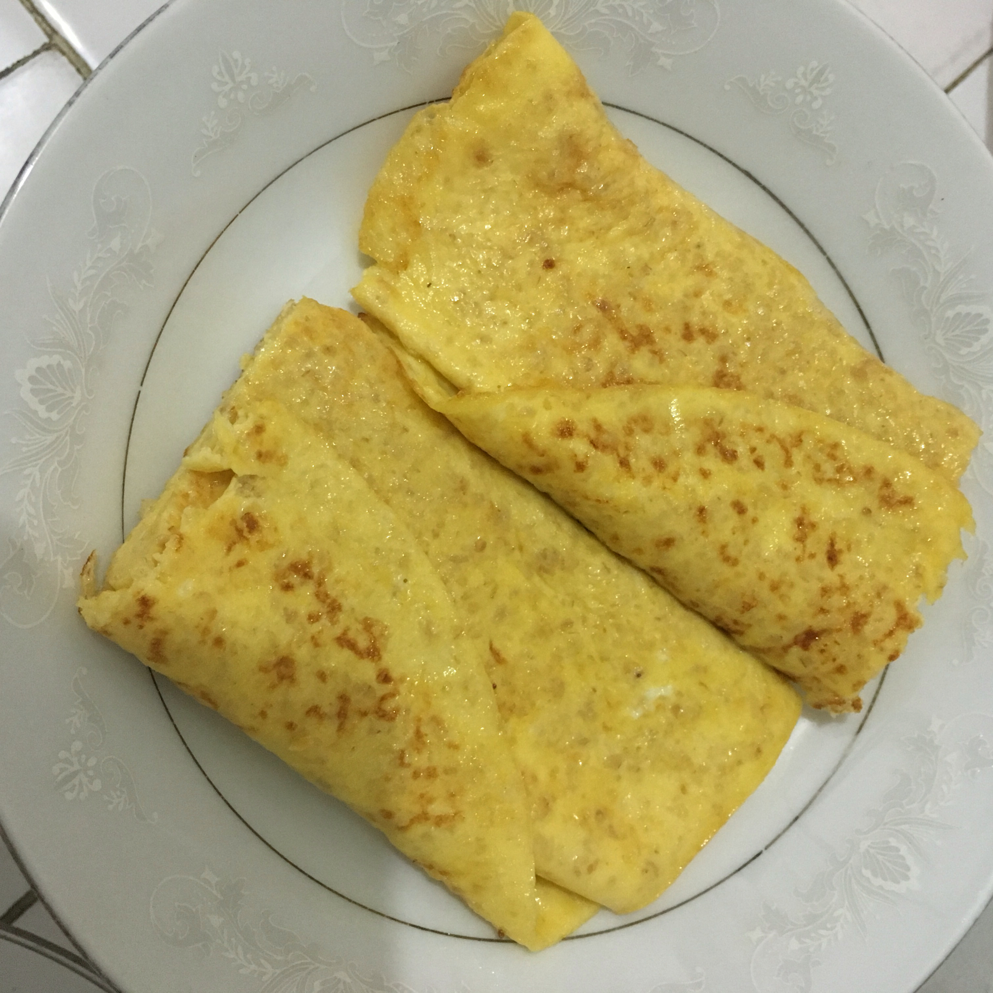 懒人早餐之牛奶鸡蛋燕麦饼
