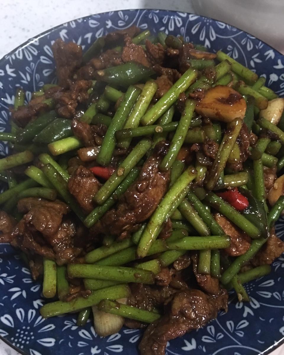 蒜薹炒肉