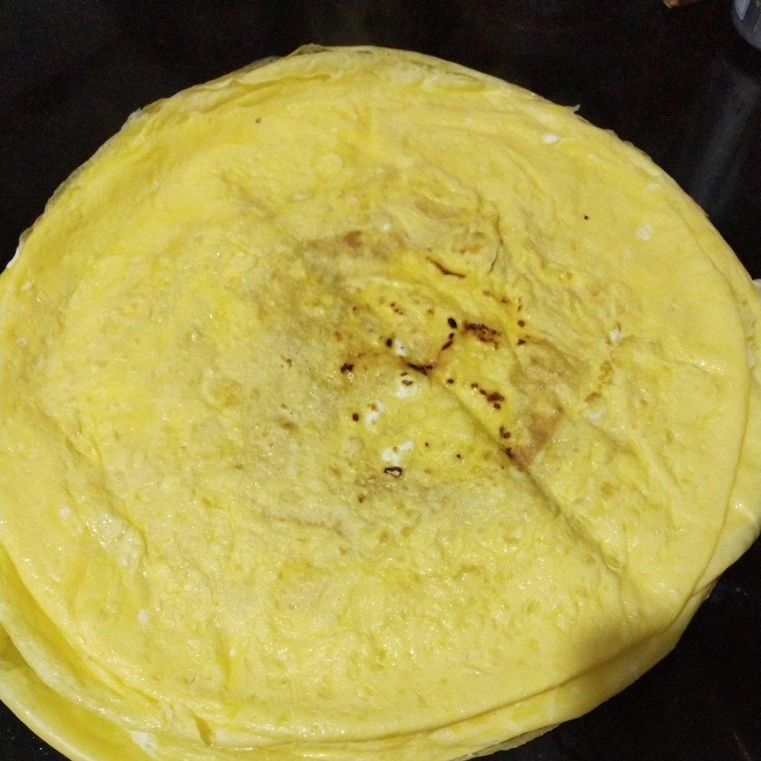 摊鸡蛋皮