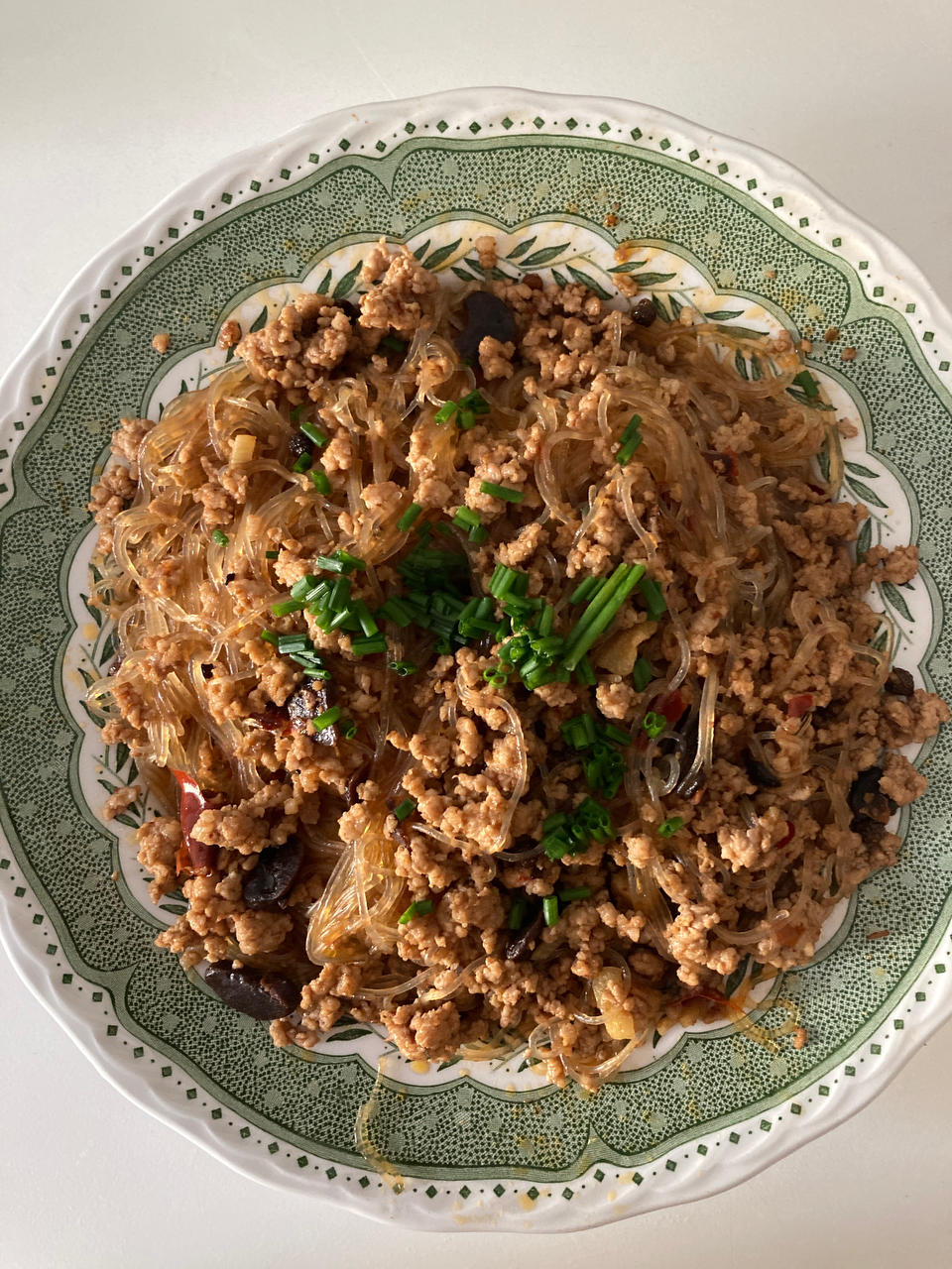 老上海私房菜 | 蚂蚁上树 (肉糜粉丝)