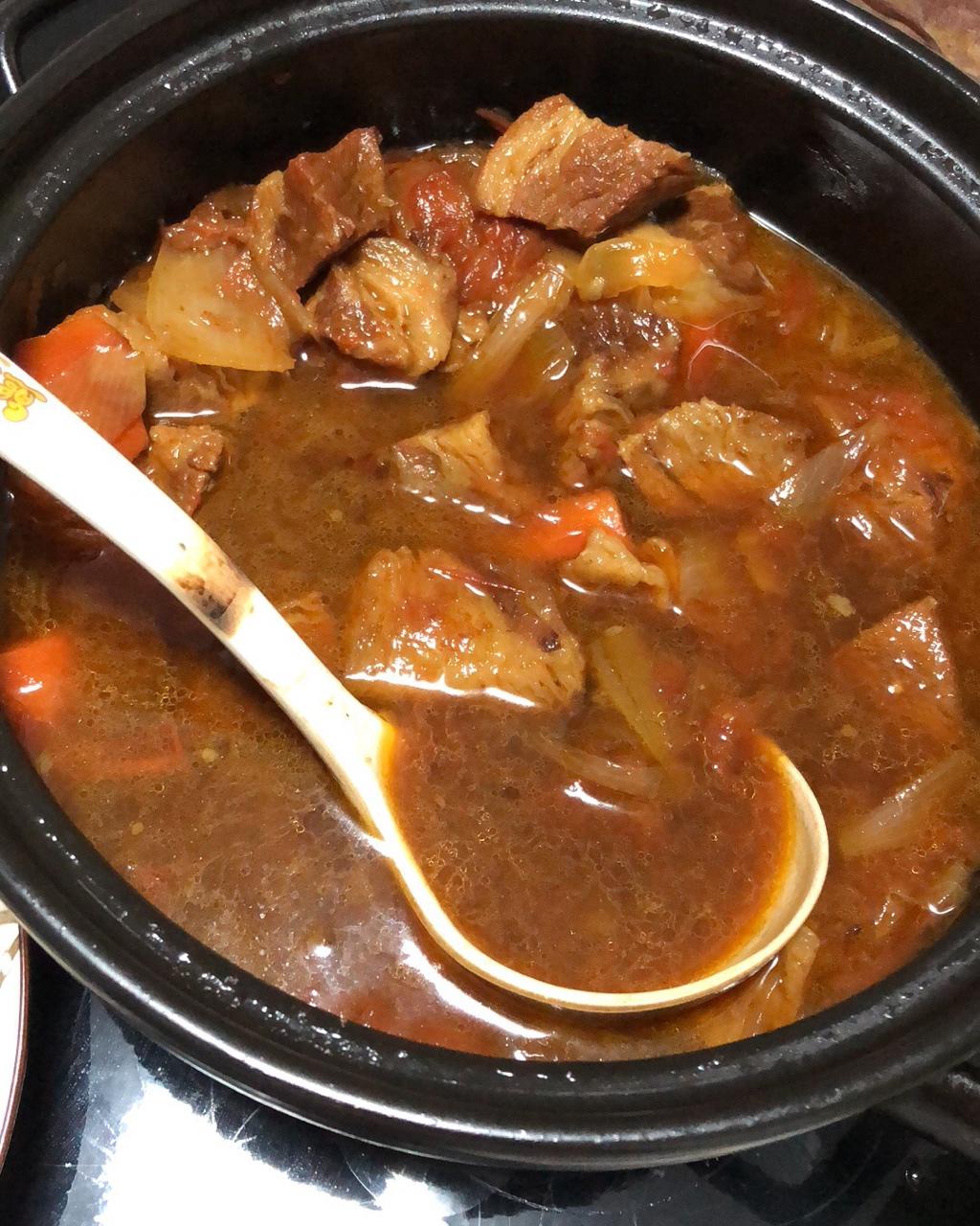 番茄土豆炖牛腩