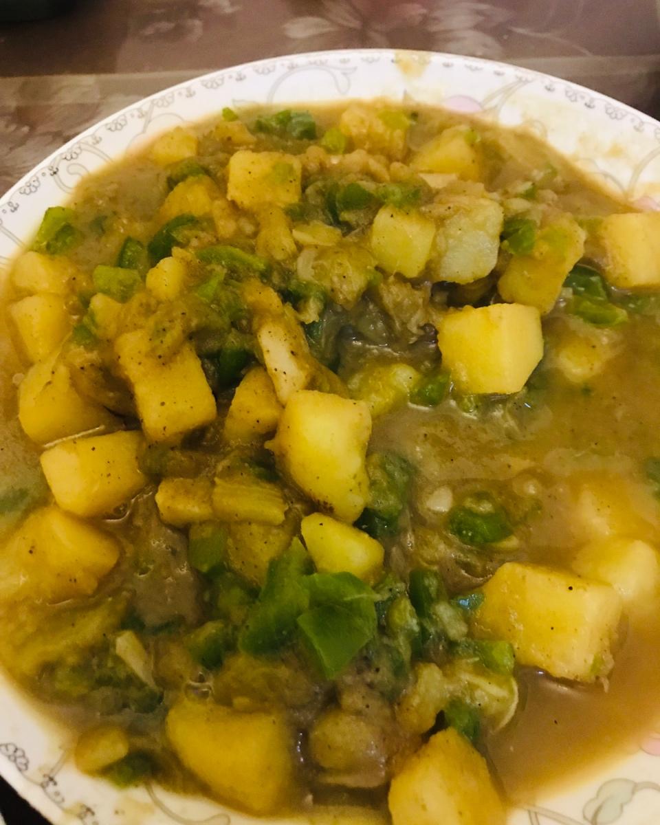 土豆炖茄子(东北菜)