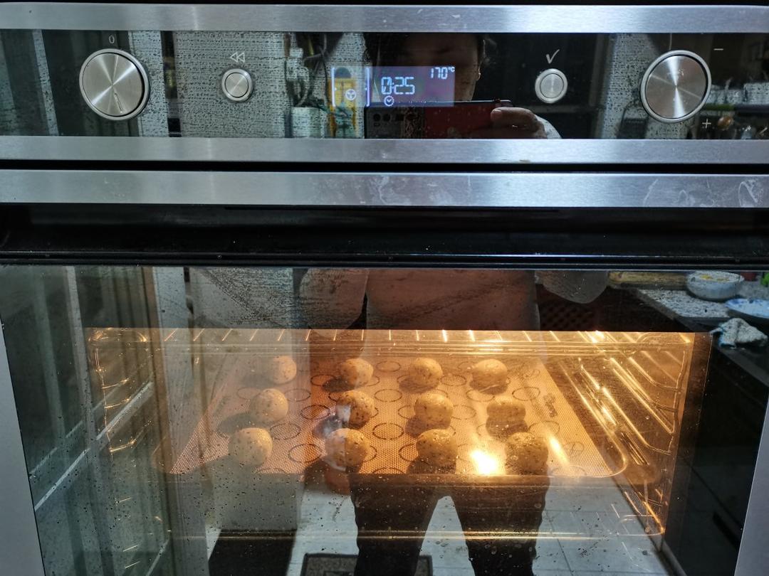 恐龙蛋麻薯面包球㊙️次次空心💯超好吃