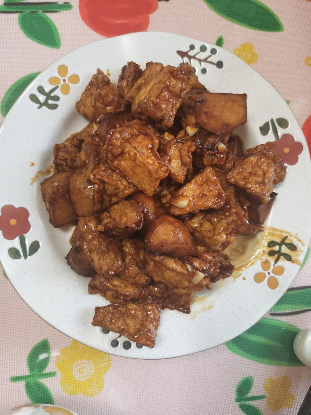 家常家的糖醋茄子