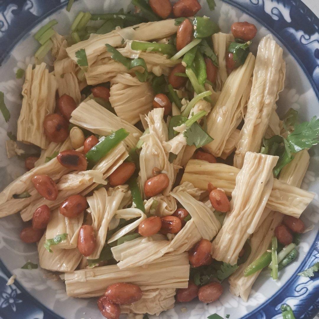 🔥【凉拌腐竹】好吃有诀窍，用这个方法拌，鲜香美味又下饭！