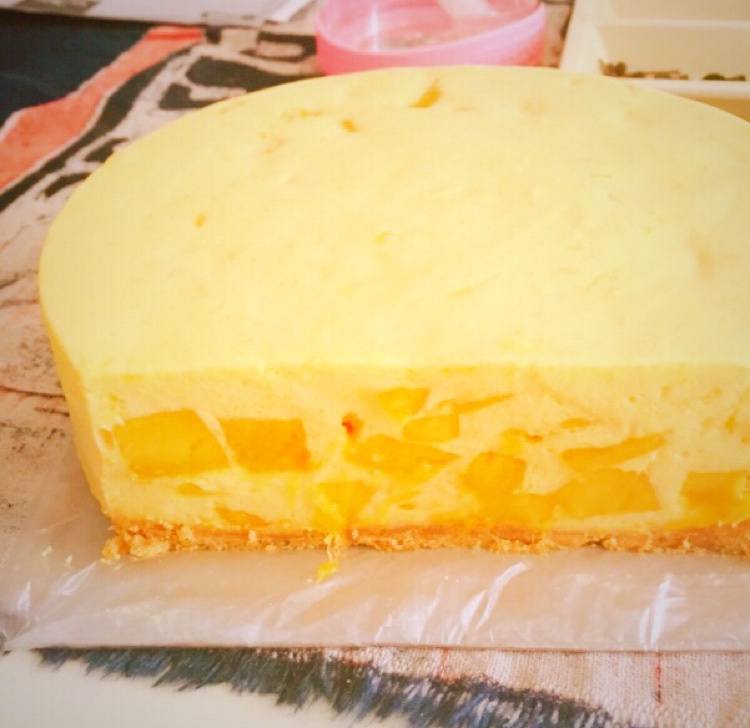 【视频】芒果慕斯（6寸） | 含镜面果胶配方